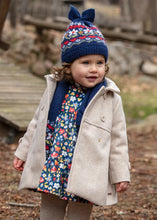 Load image into Gallery viewer, Toddler girl's printed velvet dress. Mayoral 2985 Dress. Velvet dress for a baby girl available on kidstuff.ie