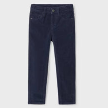 Load image into Gallery viewer, Boy's Slim Fit Cord trousers in Navy, Mayoral 537