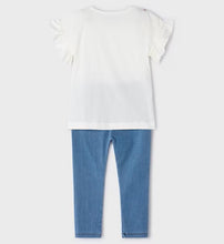Load image into Gallery viewer, Girl's Top & Jeggings Set, Mayoral 3706