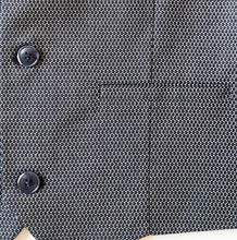 Load image into Gallery viewer, Boy's cotton waistcoat in navy. Mayoral Boy's patterned waistcoat. First communion waistcoat.