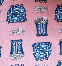 Load image into Gallery viewer, Pink, long sleeved printed dress for a girl. Milon 13510 pink dress on kidstuff.ie