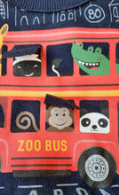 Load image into Gallery viewer, Baby Boy Jog Suit "Zoo Bus" by Kyly