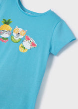 Load image into Gallery viewer, Girl's Legging Set in Turquoise, Mayoral 3756