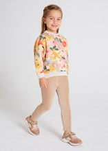 Load image into Gallery viewer, Girl's Print Sweatshirt and Velvet Leggings Set, Mayoral Ecofriends 4773