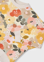 Load image into Gallery viewer, Girl's Print Sweatshirt and Velvet Leggings Set, Mayoral Ecofriends 4773