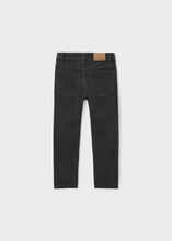 Load image into Gallery viewer, Boys cord trousers in dark grey. mayoral 537 in charcoal available on kidstuff.ie Back view