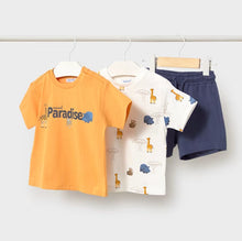 Load image into Gallery viewer, Boy's Outfit with 2 Tops , Mayoral 1669
