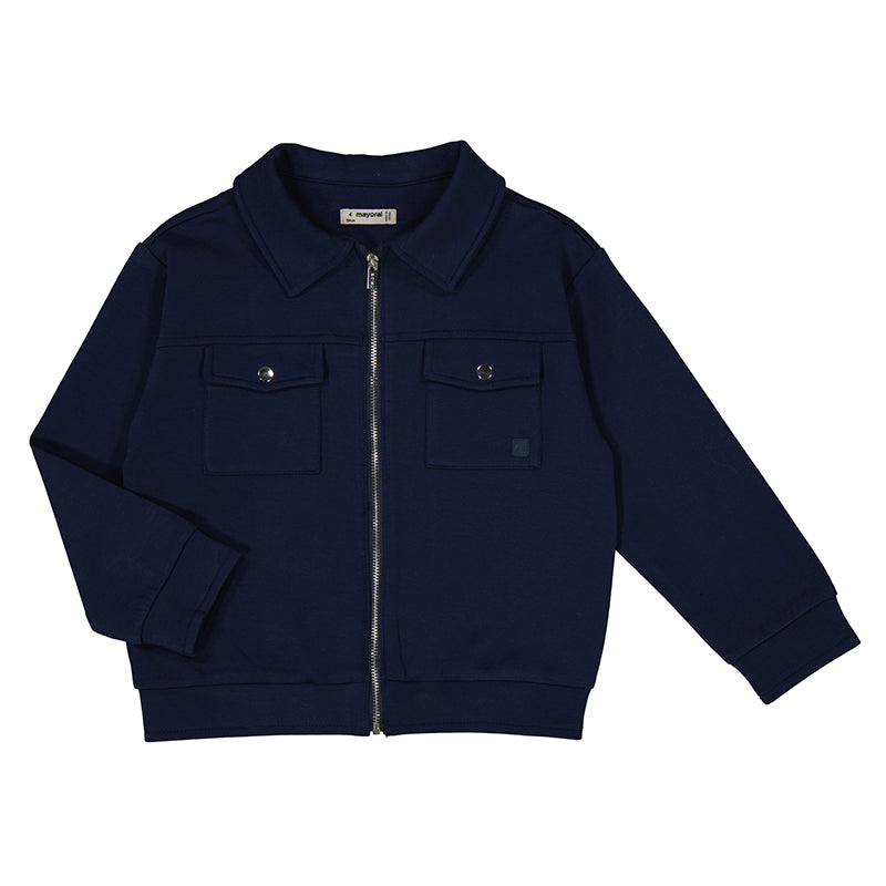 Boy's Knit Jacket with zip, Mayoral 3424