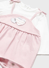 Load image into Gallery viewer, baby girl&#39;s pink onesie and hairband set on kidstuff.ie

