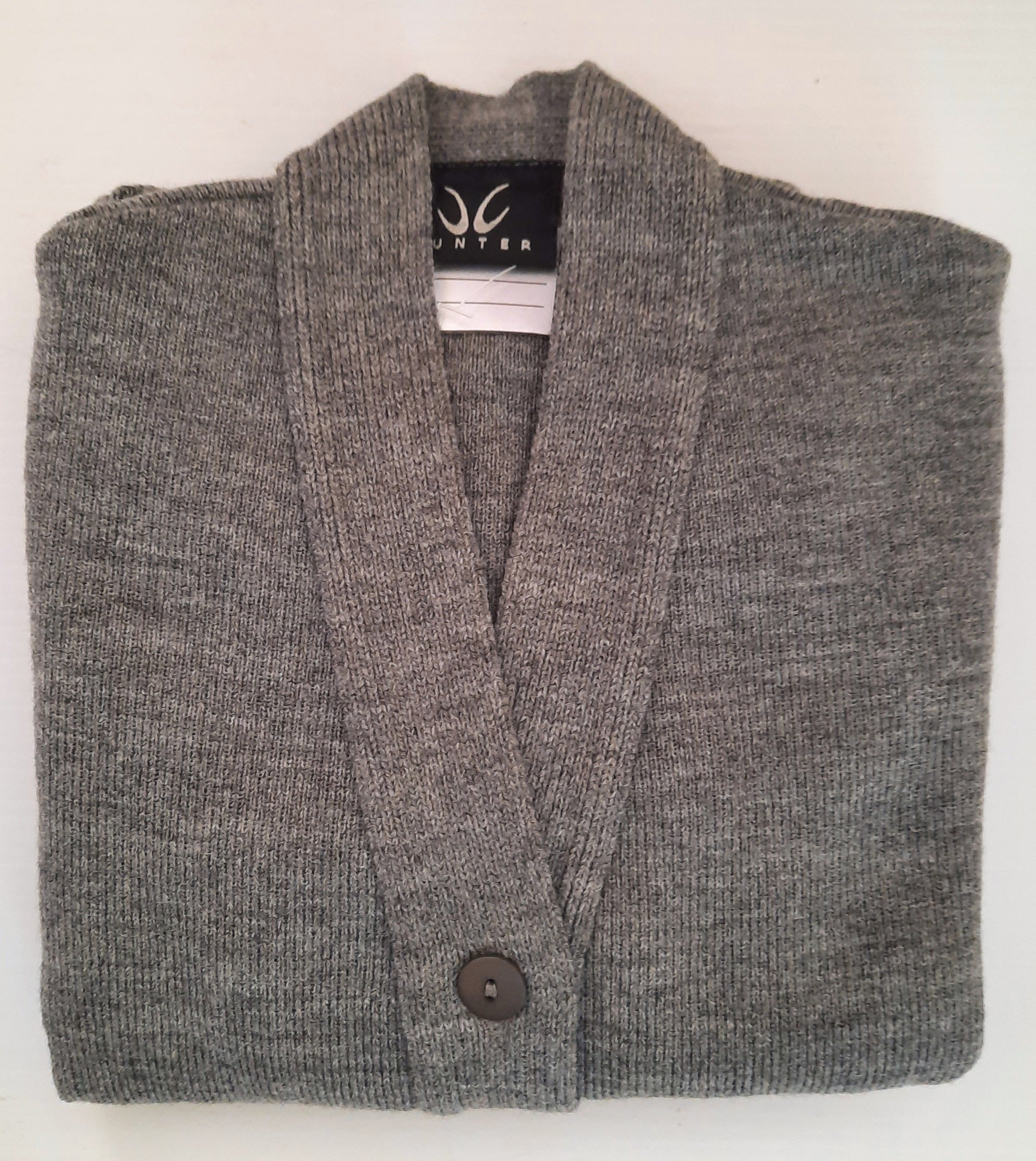 Gray school cardigan best sale