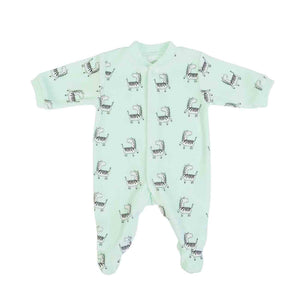 All-over Zebra print onesie in Organic Cotton Mix by FS Baby