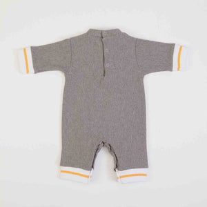 Grey onesie with fox motif . baby onesie in grey by FS Baby to buy online on kidstuff.ie