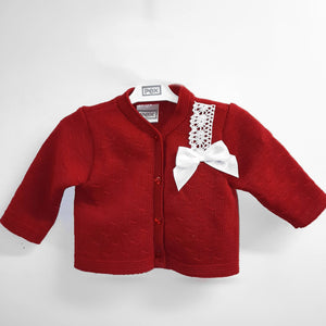 Baby Girl's "Lulie" in Red, by Pex.