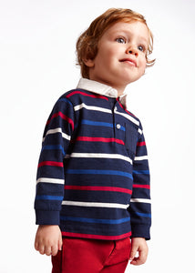 Boy's Stiped Polo Shirt, Mayoral 2153